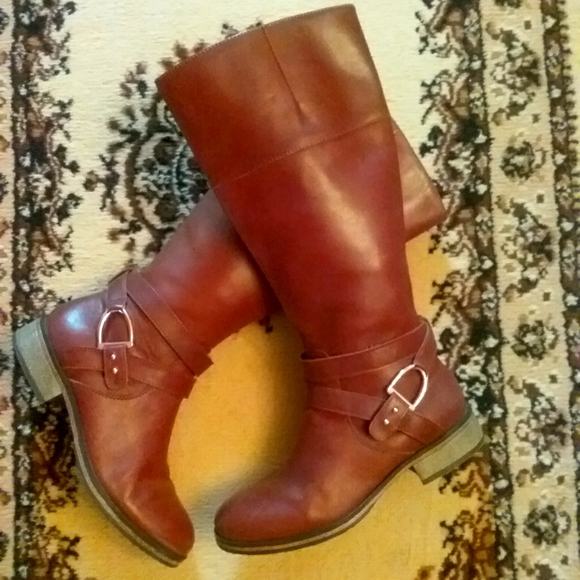 Bandolino Shoes - Bandalino Leather Riding Boots